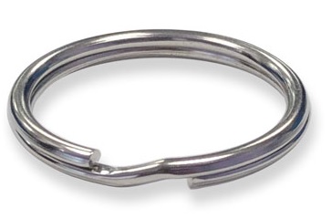 Nickel Plated Split Rings