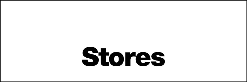 Stores Sign 300x100mm RP