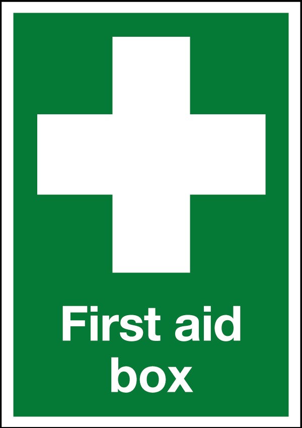 First Aid Box (Sign) 148x210mm RP