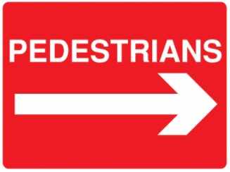 Pedestrians Arrow Right
