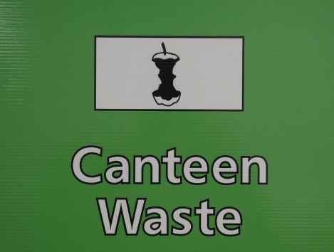 Canteen Waste (Skip Signage) 400x300mm Correx