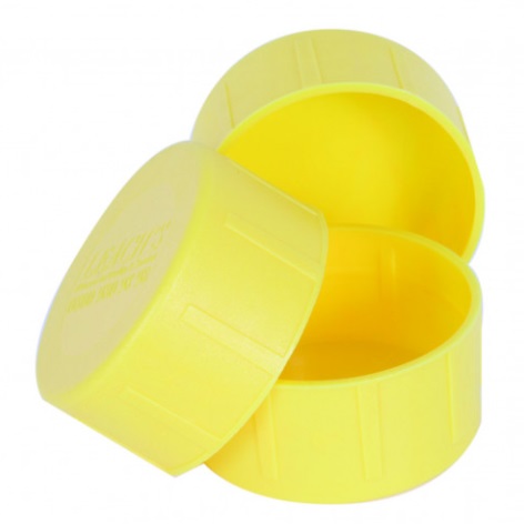Yellow Scaffold Protection Caps