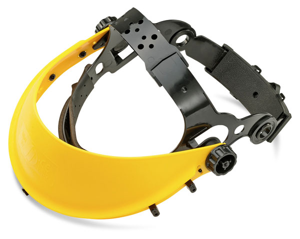 B-Brand Ratchet Faceshield Browgaurd and Clear Metal Edge Visor