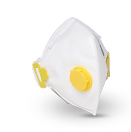 Contract Respirator FFP2V Fold Flat Valved (box20)
