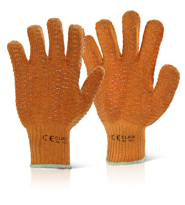 Yellow Criss Cross Gloves