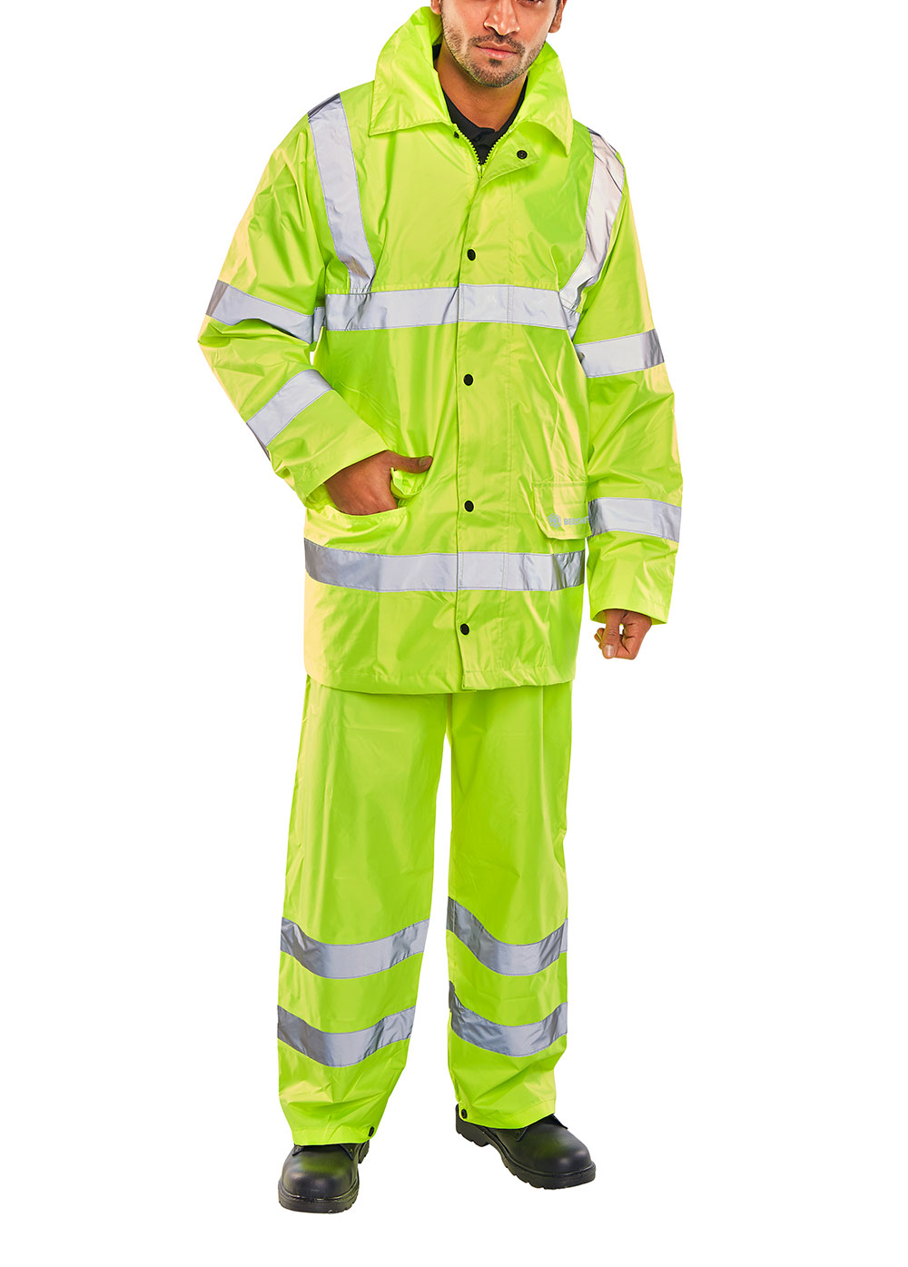 Hi-Vis Yellow Lightweight Suit