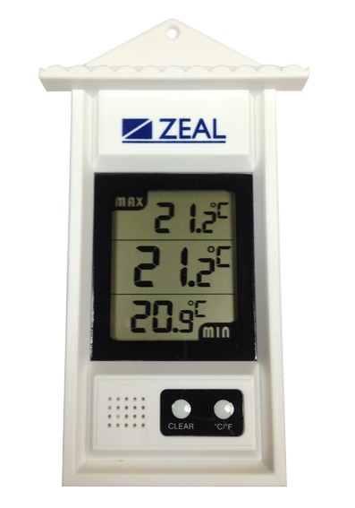 Press Button Max/Min Thermometer - Digital