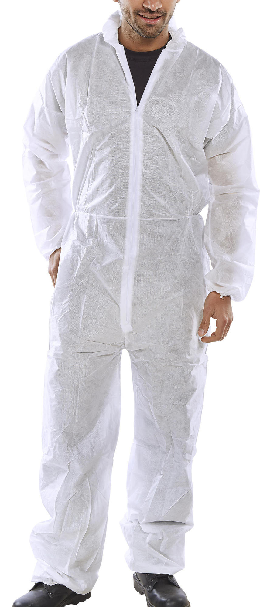 White Disposable Overalls