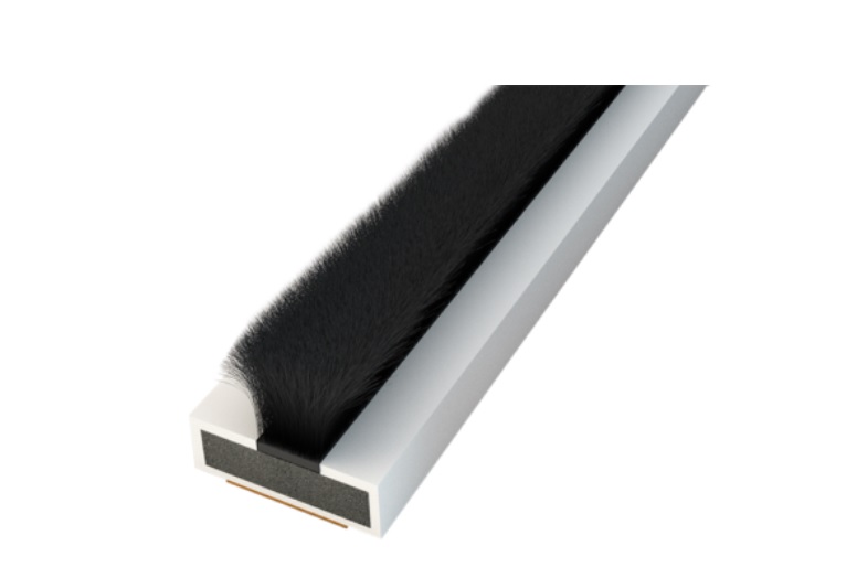 10x4mm Intumescent Fire & Smoke Strip 2.1mtr White