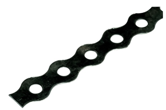 Black All Purpose Band - PVC Coated