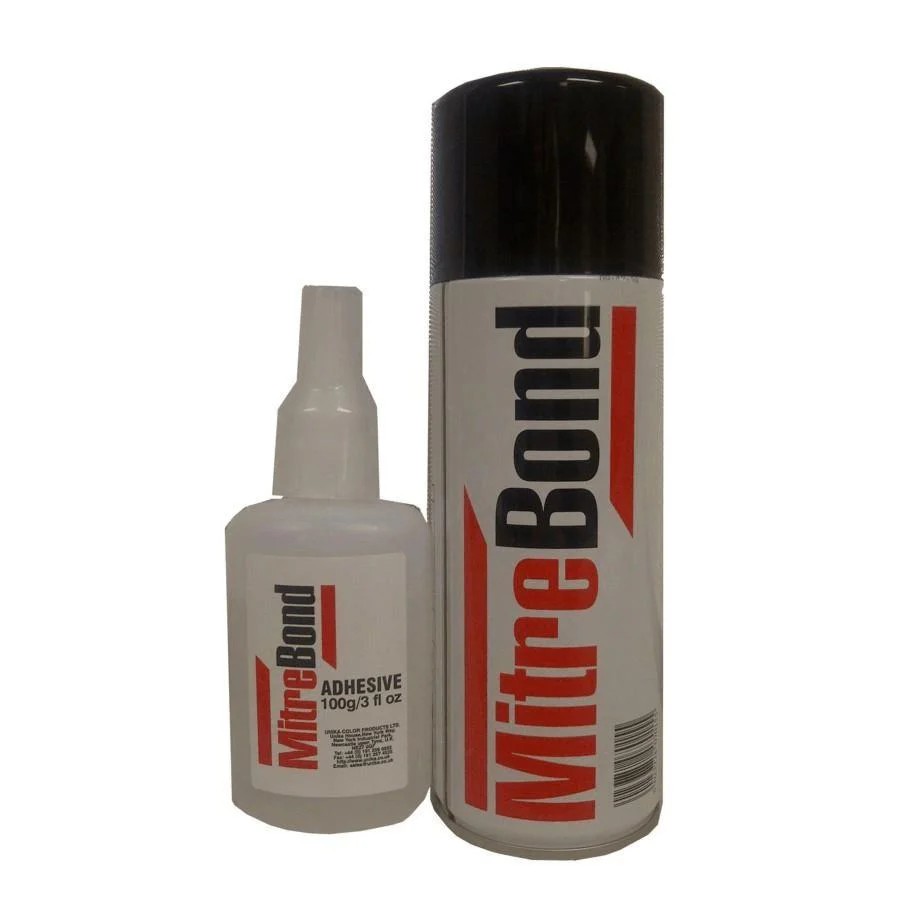 Mitre Bonding Kit - Activator & Adhesive 400ml