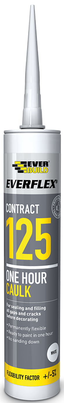 White Acrylic Decorators Caulk 300ml