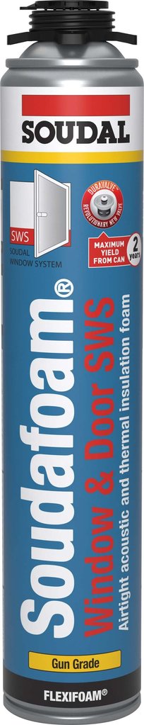 Airtight Flexible Foam Gun Grade 750ml - Acoustic & Thermal Insulation