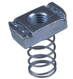 Long Spring Channel Nuts Stainless Steel
