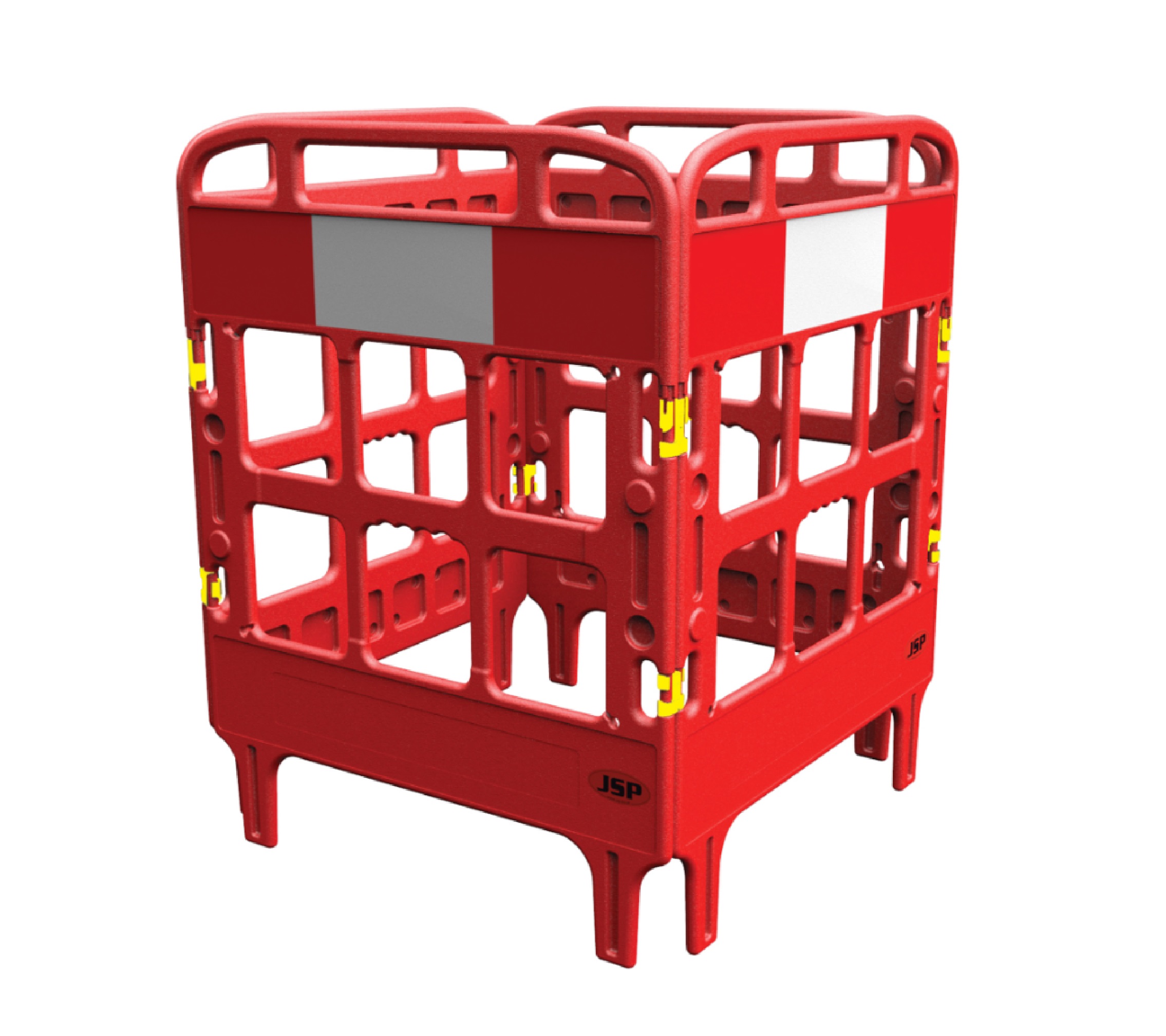 Portagate® 4 Gate Barrier Red Reflective