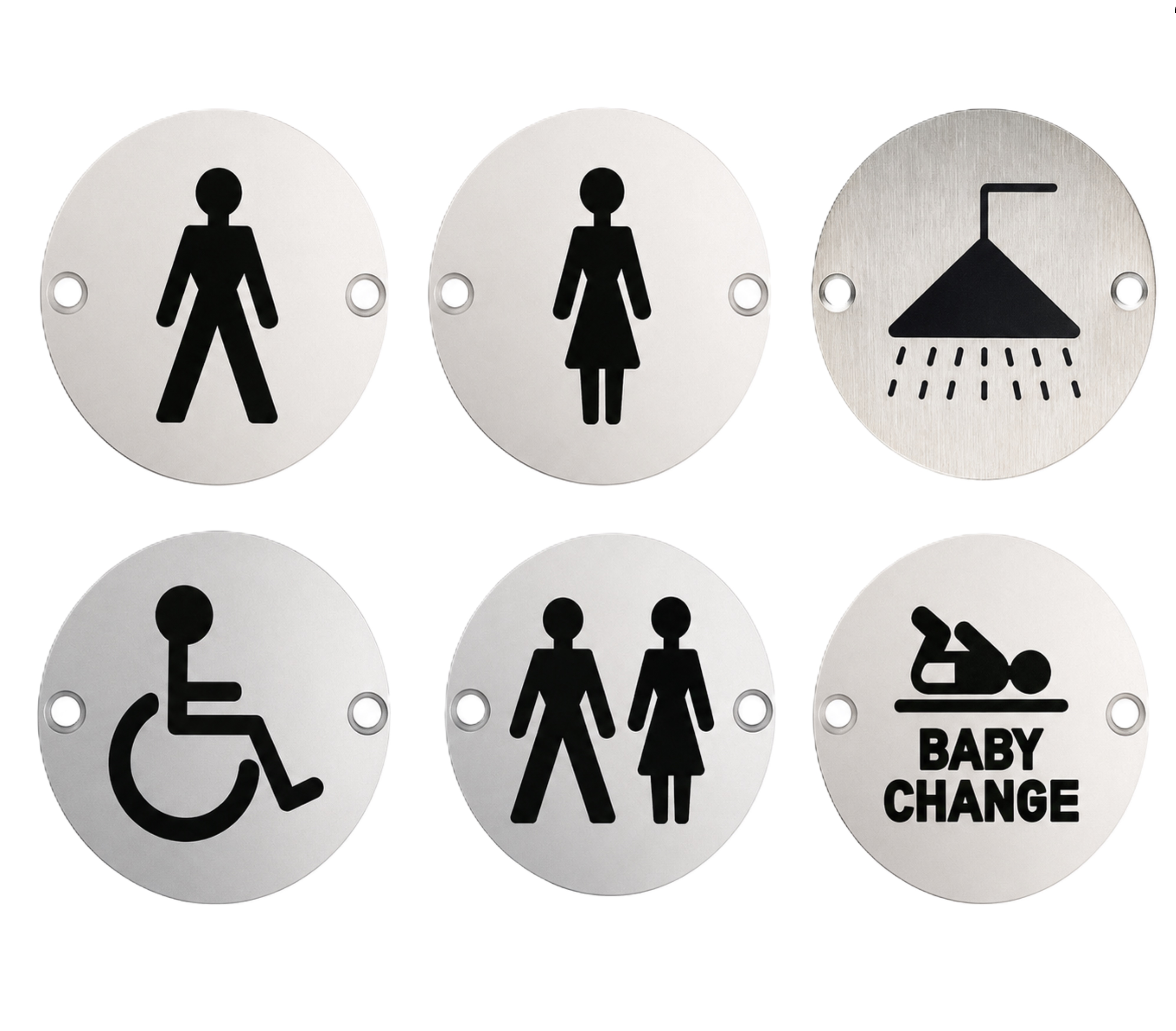 Door Signage - Stainless Steel