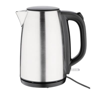 Rapid Boil 2.2Kw Electric Kettle 1.7ltr Stainless Steel
