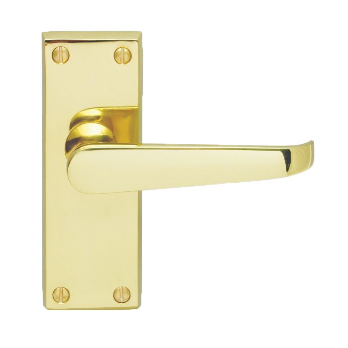 Victorian Brass Lever Lock Furniture