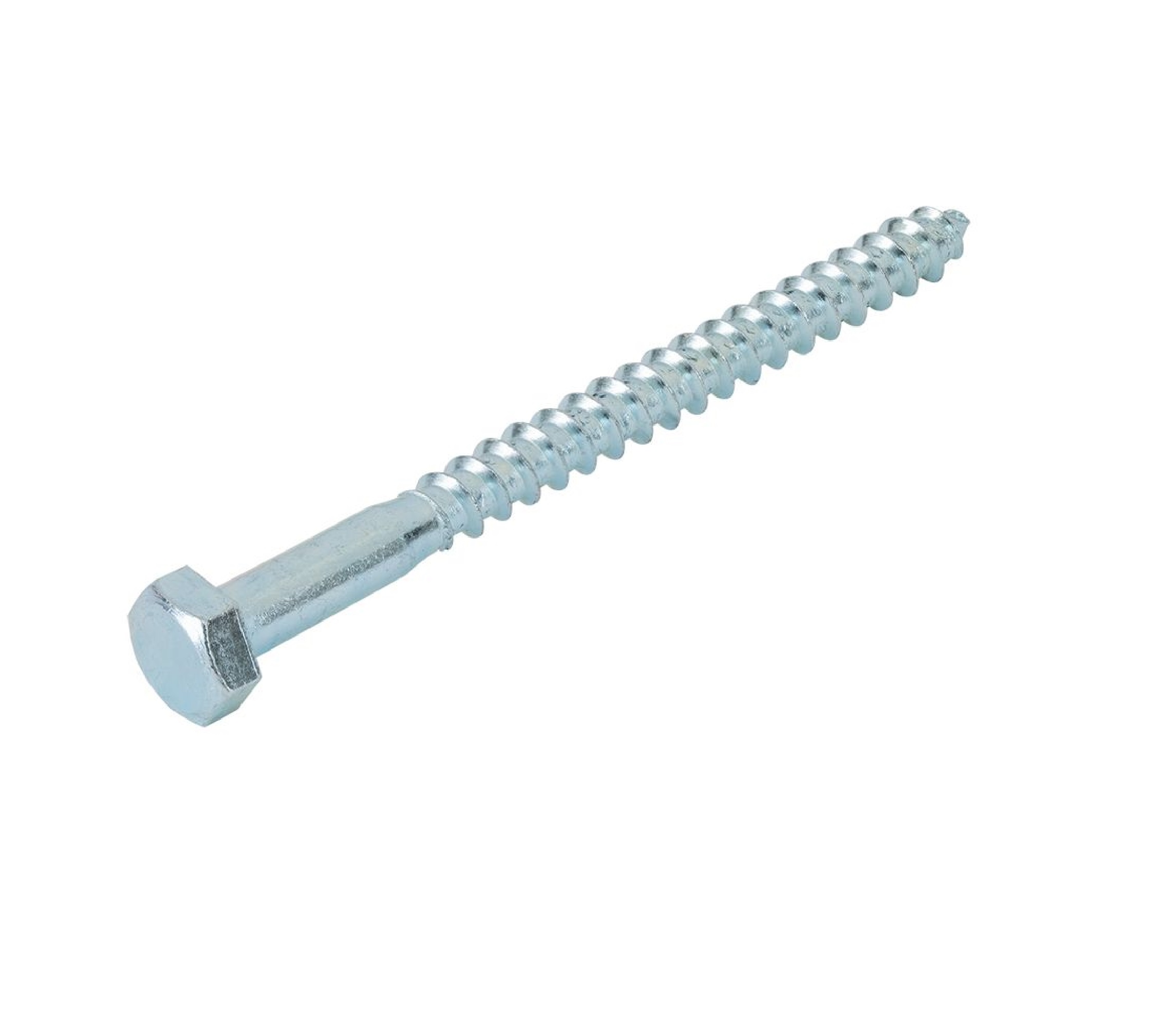 BZP Hex Head Coach Screws