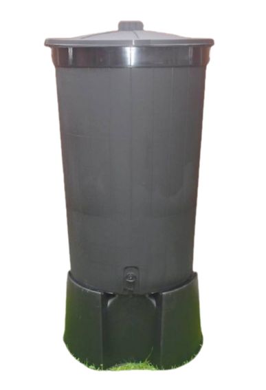 Water Butt Green inc Lid & Tap 205 Litre