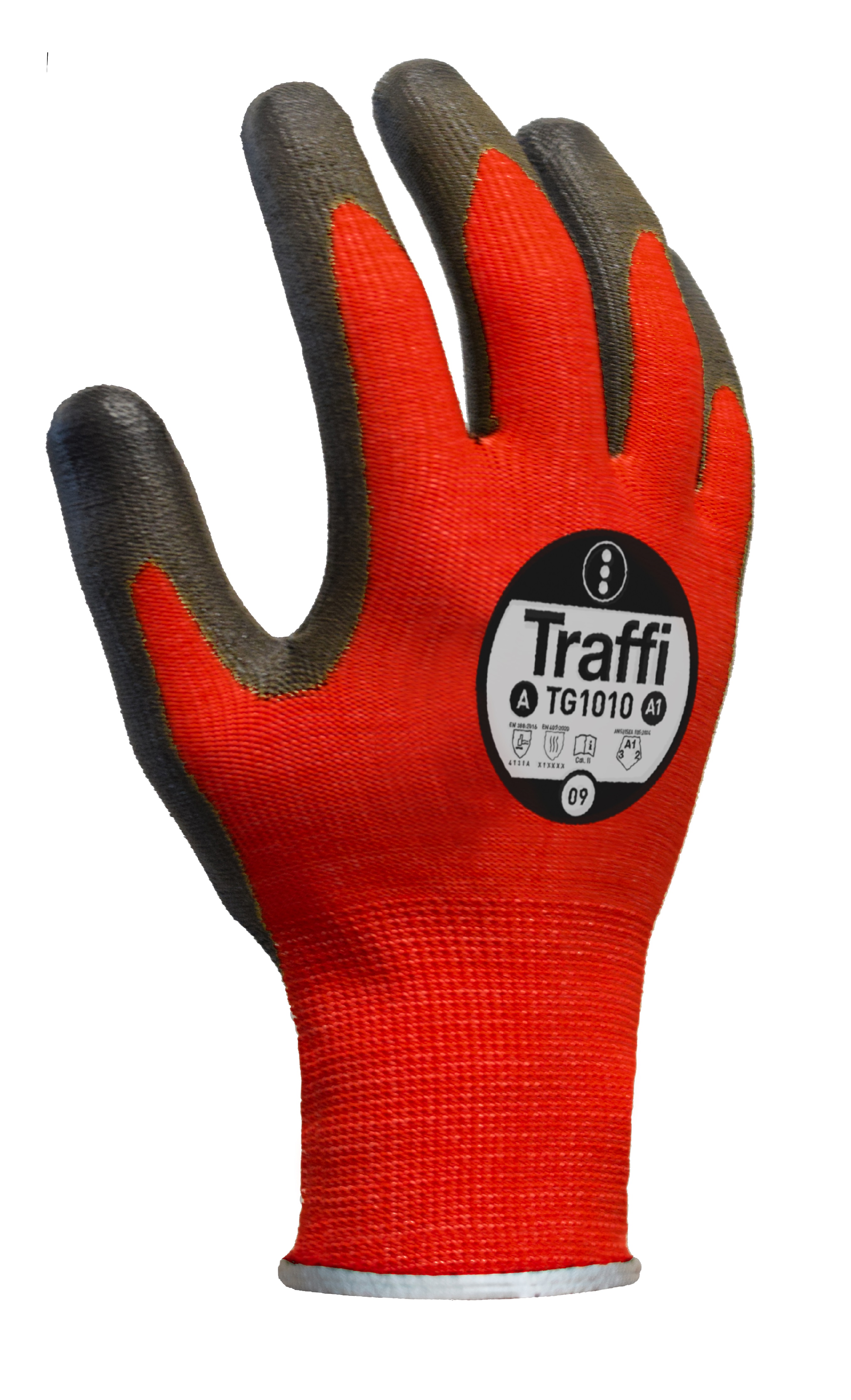 Classic 1 TraffiGlove Red TG1010