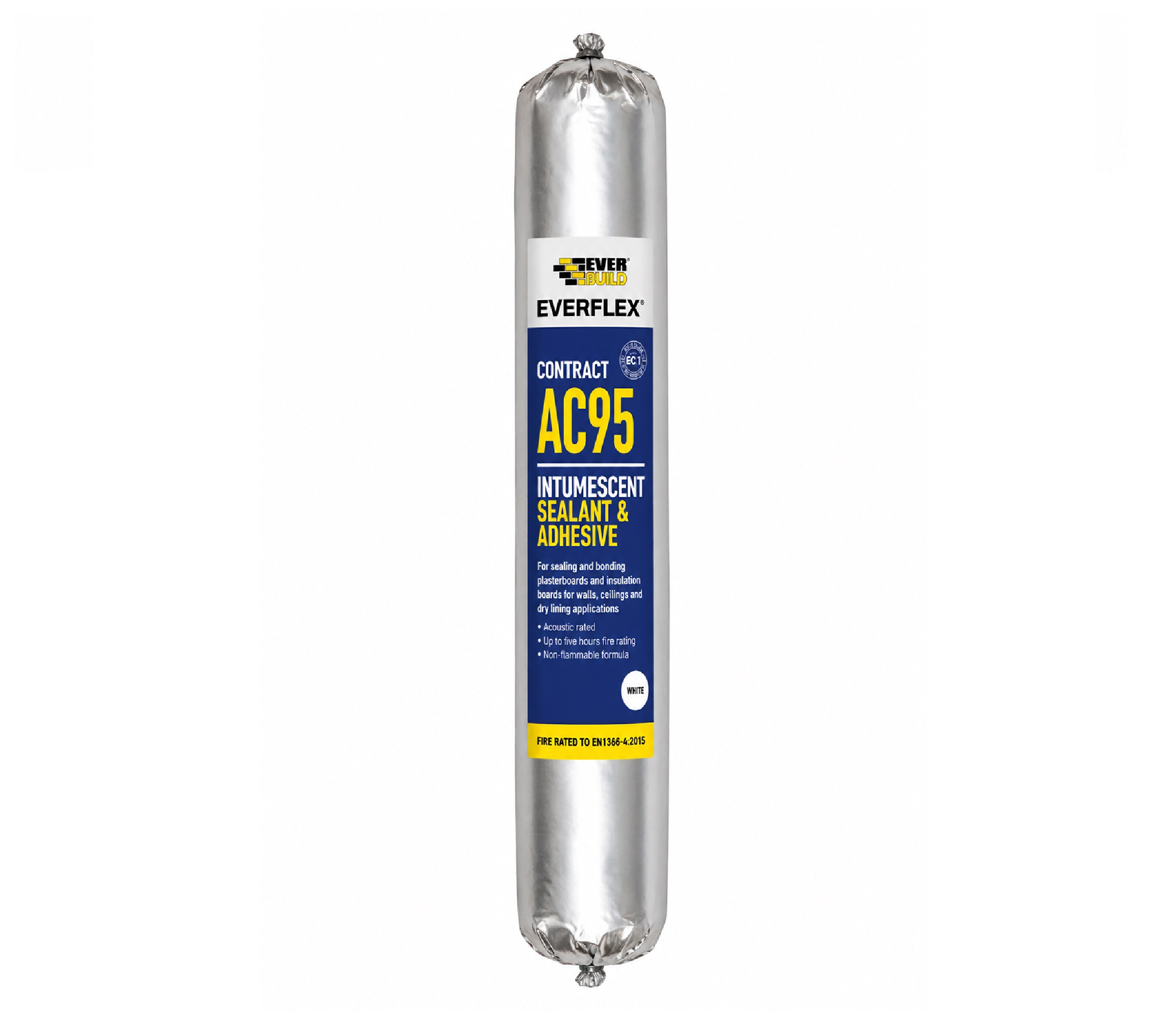 AC95 Intumescent Acoustic Sealant 600ml FOIL PACK