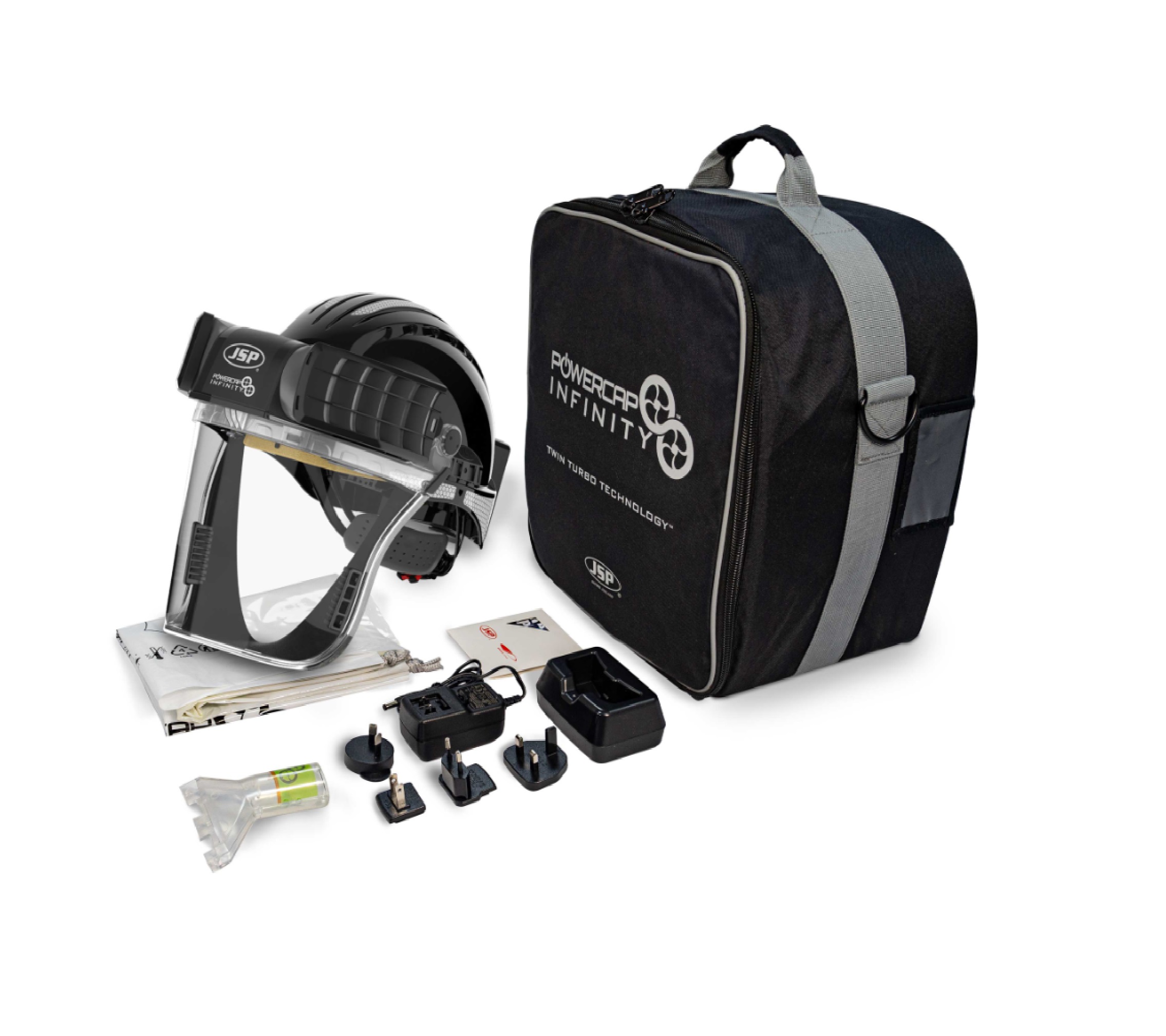JSP Powercap Infinity Powered Respirator Complete Unit