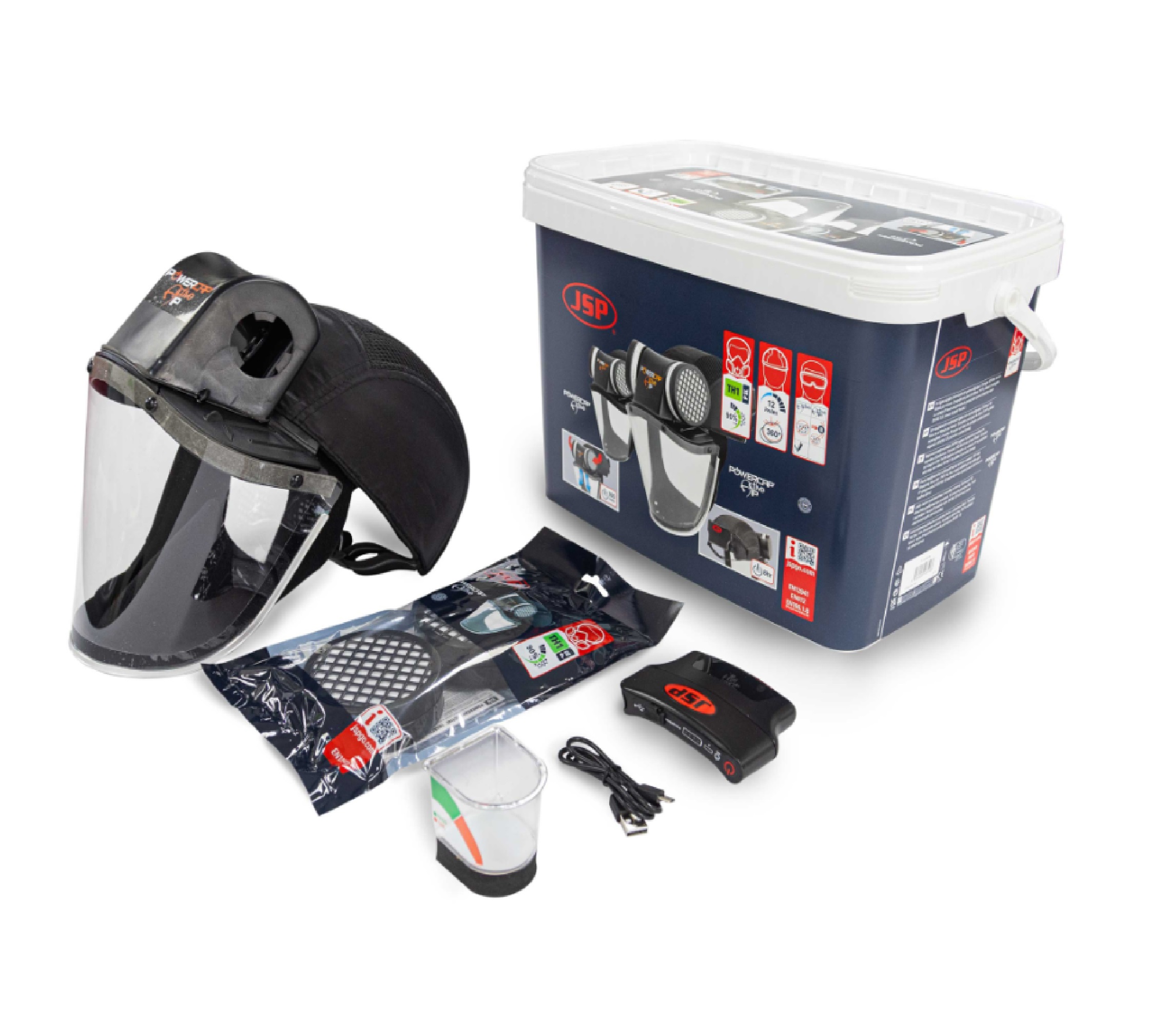 JSP Powercap Active IP 8hr Powered Respirator